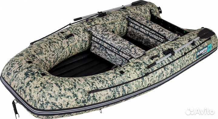 Надувная лодка gladiator E350PRO camo