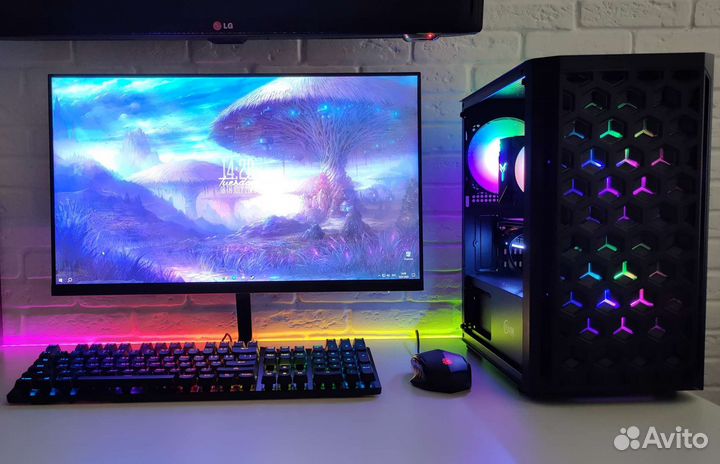 Пк игровой i7/gtx1660super/ssd m2 512гб/32гб озу