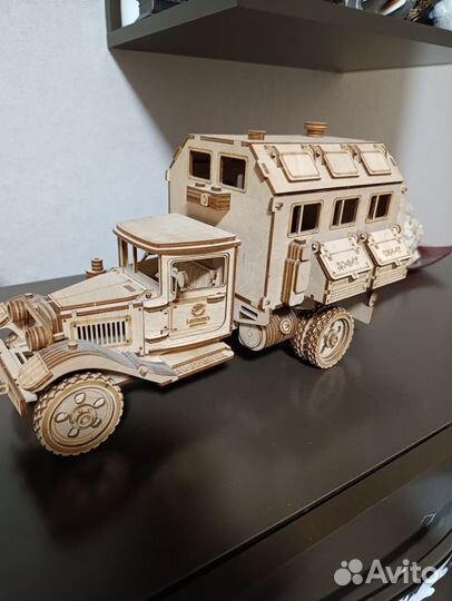 Модель из дерева lemmo спецмашина ханамаг