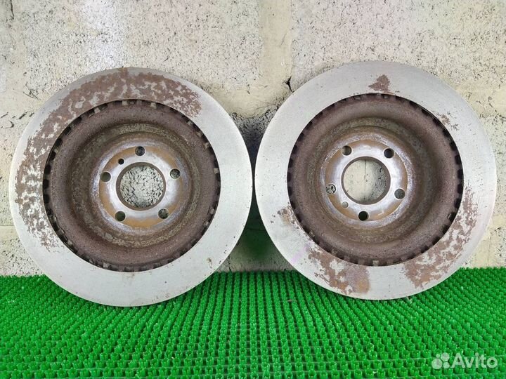 Диски тормозные (комплект) зад. Mercedes-Benz