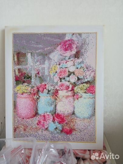 Алмазная мозаика готовая 40*50