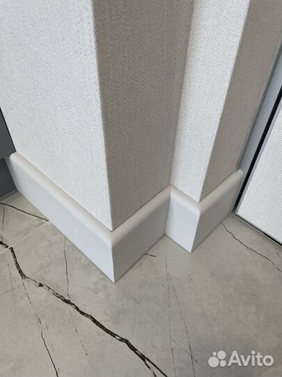 Монтаж Европлинтус Плинтус мдф Дюрополимер