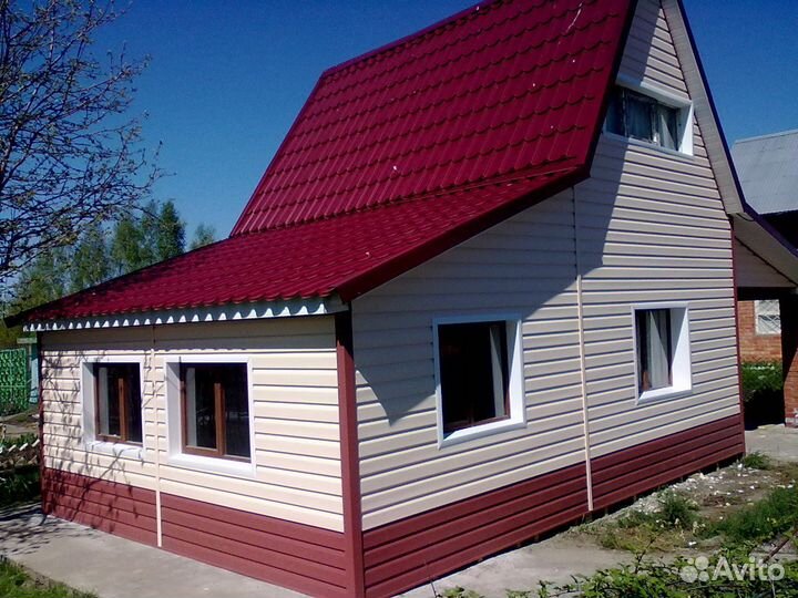 Обшивка домов сайдингом и панелями Утепление