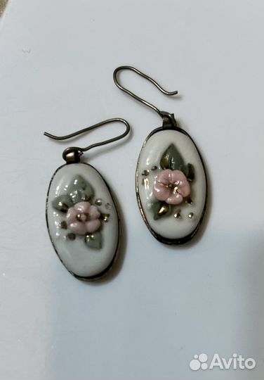Винтажные серьги СССР