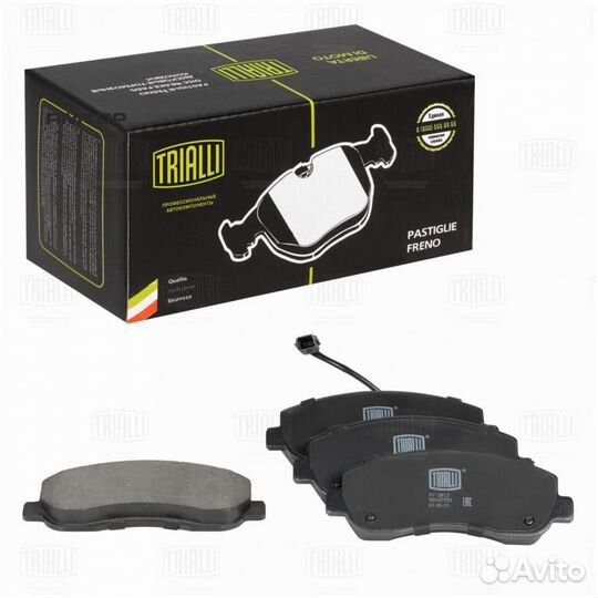 Trialli PF 0913 Колодки тормозные дисковые передни