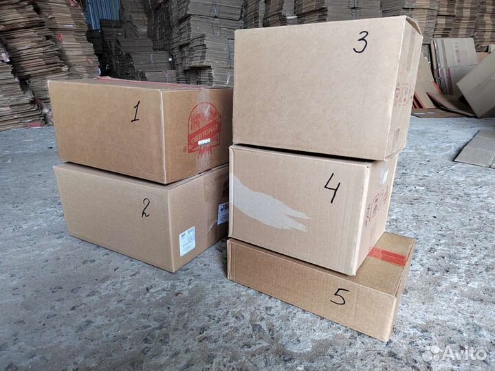 Картонные коробки, Wildberries, для переезда