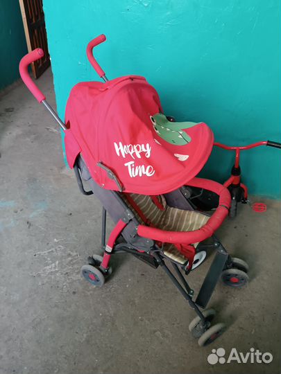 Коляска трость