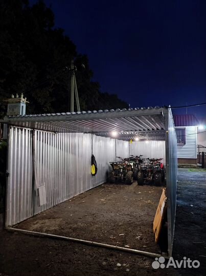 Гараж Хозблок из профлиста