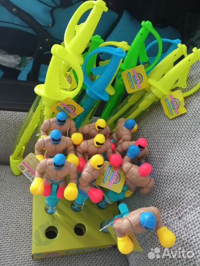 Игрушки с мыльными пузырями
