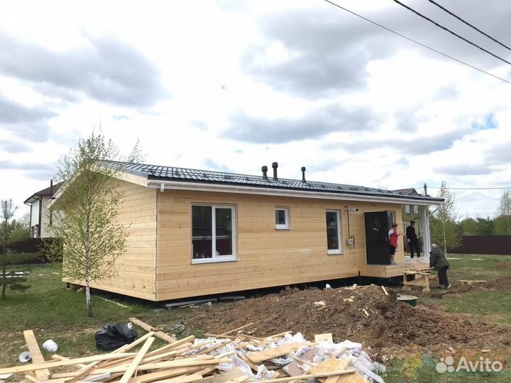 Каркасный дом 6*6