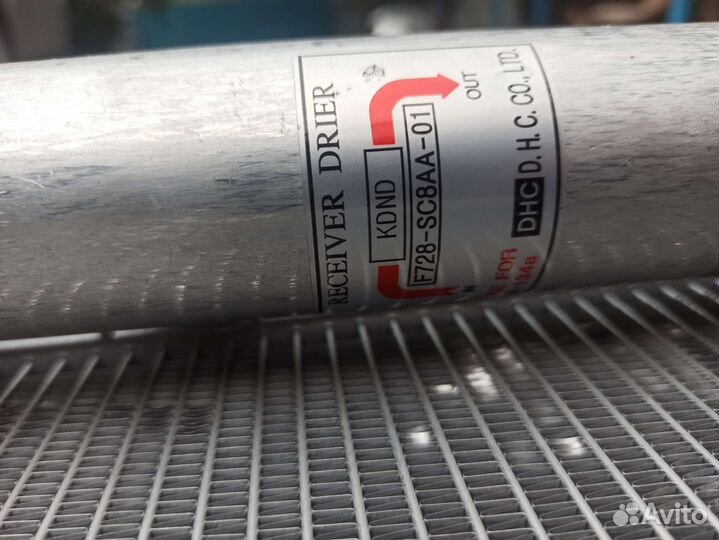 Радиатор кондиционера priora