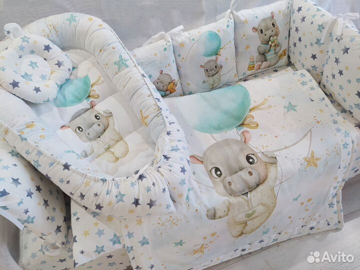 Бортики в детскую кроватку