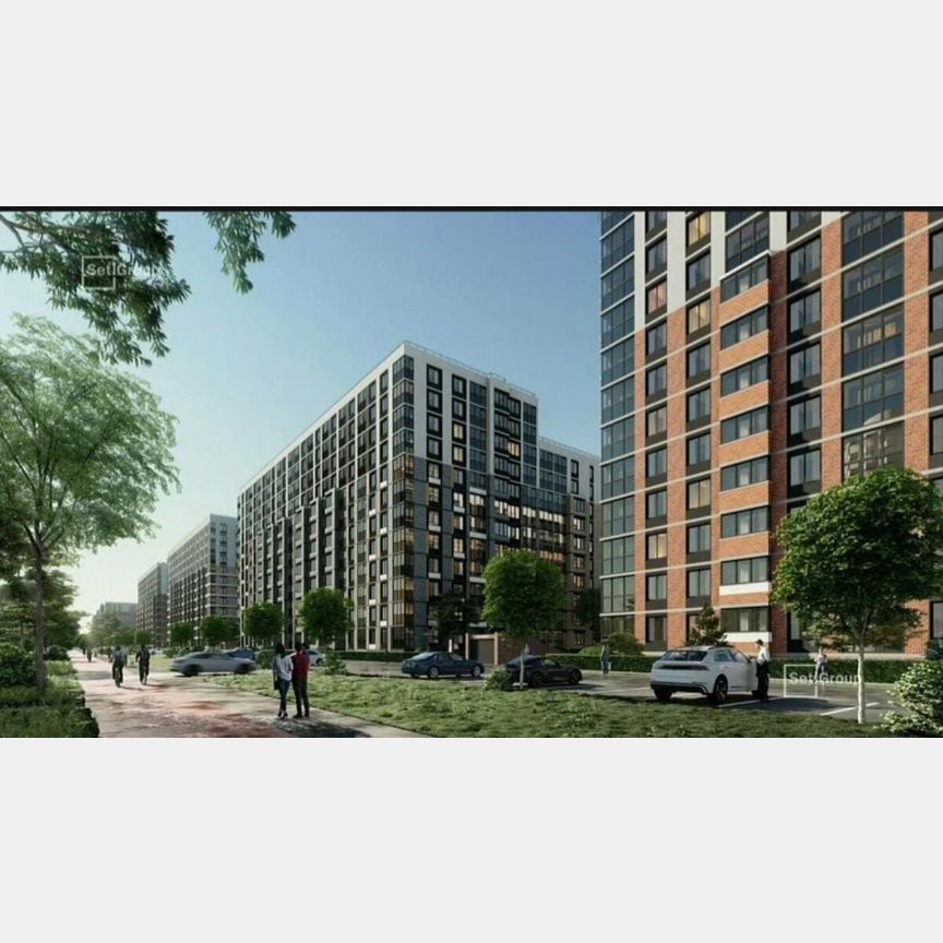 2-к. квартира, 53,5 м², 3/12 эт.