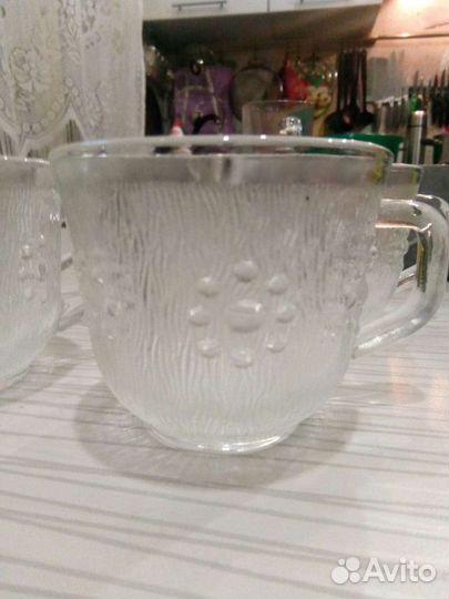 Кружка стеклянная