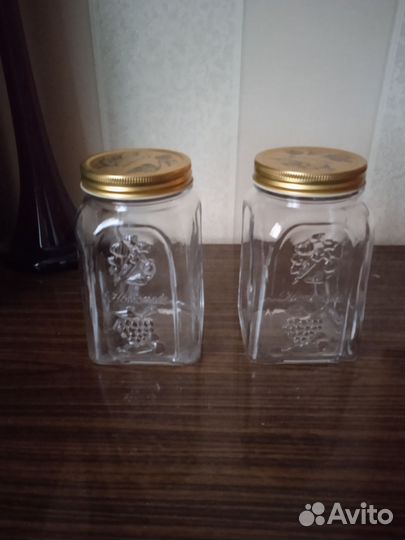 Банки стеклянные для сыпучих продуктов