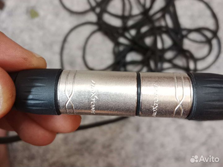Межблочный кабель XLR микрофонный jack