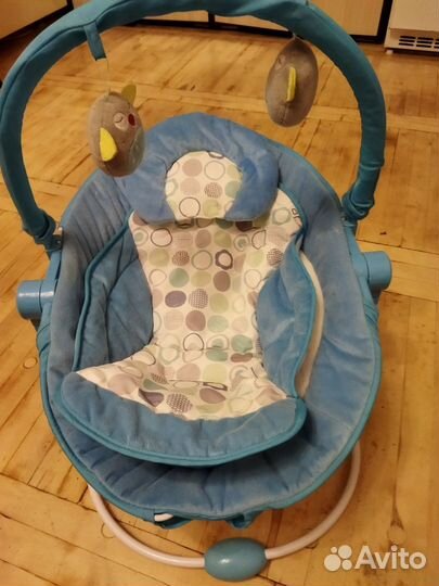 Электрокачель+шезлонг 2 в 1