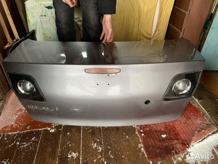 Крышка багажника mazda 3 bk седан с дефектами