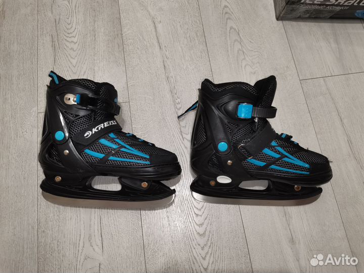 Коньки детские раздвижные 35 38