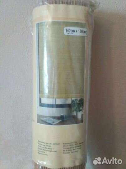 Штора соломка. Гонконг