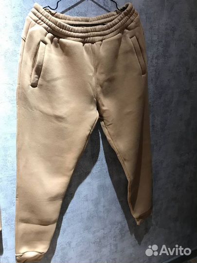 Теплый флисовый костюм кофта+штаны (48-54)