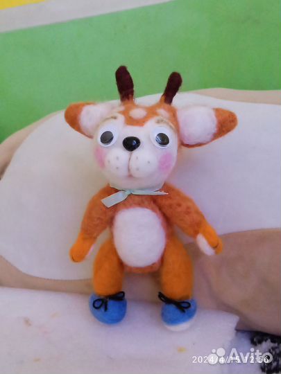 Игрушки - сухое валяние. Из шерсти мериноса