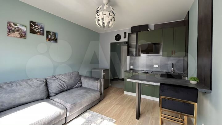 Квартира-студия, 19,6 м², 5/25 эт.