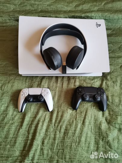 Sony playstation 5 PS5 с дисководом 2 джойстика