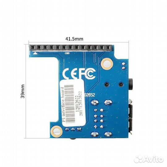 Плата расширения Orange Pi Zero Interface Board