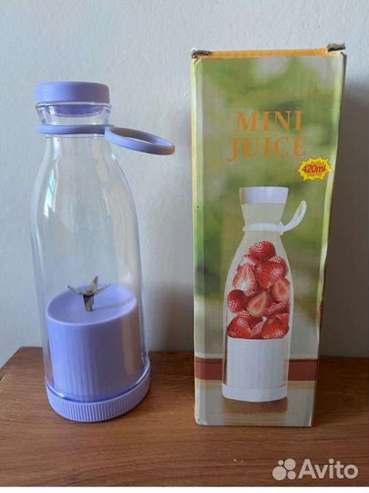 Портативный блендер новый