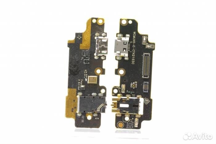 Шлейф Meizu M5 Note (плата) + разъем зарядки + раз