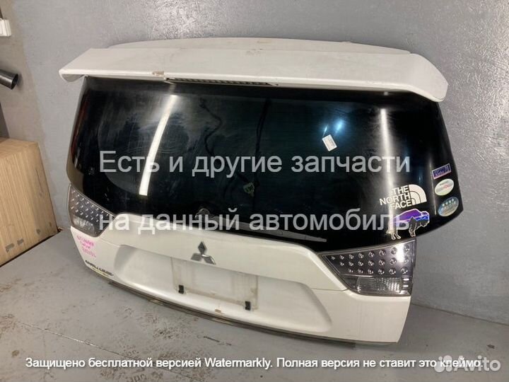 Крышка багажника Mitsubishi Outlander XL CW5W
