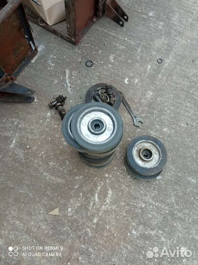 Колеса для промышленных тележек