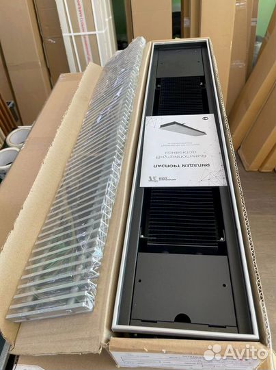 Конвектор внутрипольный квзв