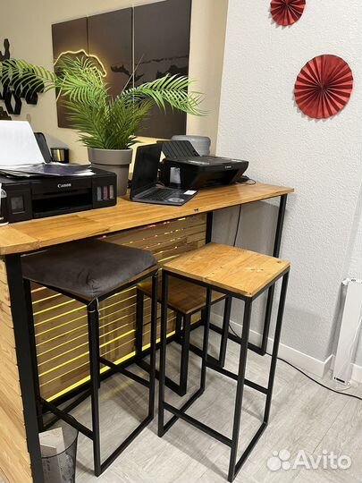 Стойка ресепшн бу лофт