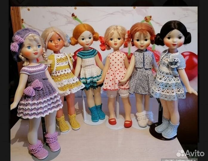 Кукла СССР ленигрушка. Ранняя. Клеймо Мишка. Люба