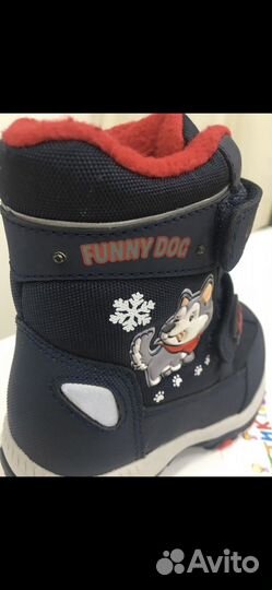 Зимние ботинки 