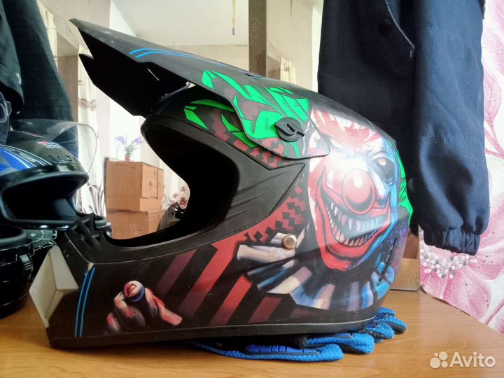 Мотошлем кроссовый