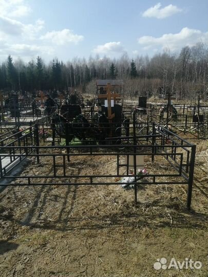 Оградки на кладбище за погонный метр