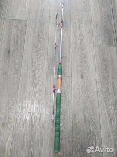 Спиннинг алюминиевый СССР. Катушка СССР