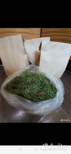 Сушёный вереск, пижма, пихта, ель, кедр