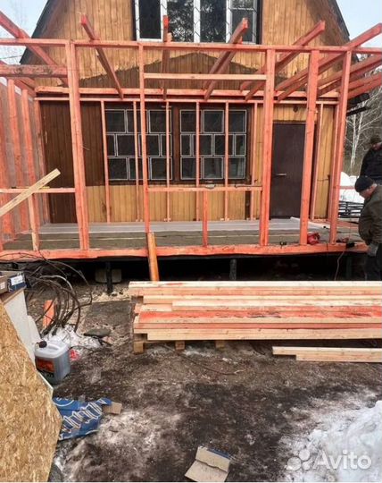 Пристройки, веранды, террасы