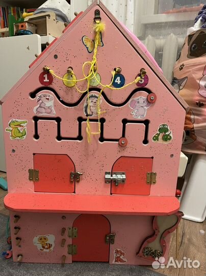 Бизиборд домик большой