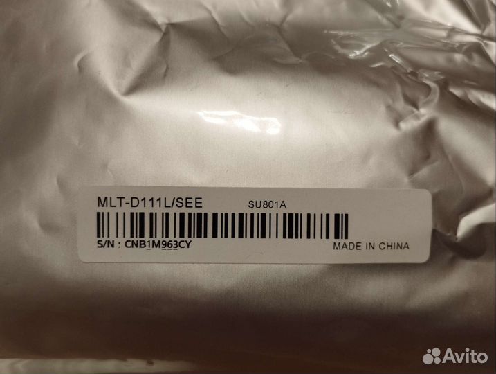 Оригинальный картридж Samsung MLT-D111L