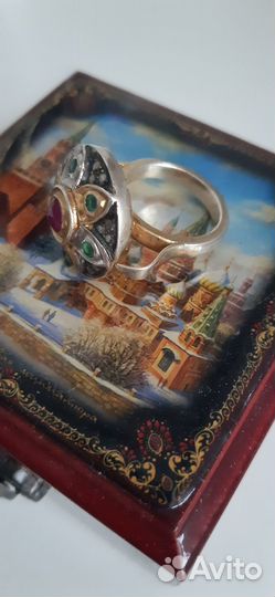 Кольцо перстень женский