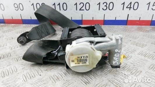 Ремень безопасности с пиропатроном сиденья передне