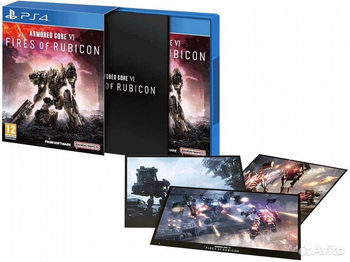 PS4 диск Armored Core VI: Fires of Rubicon Launch