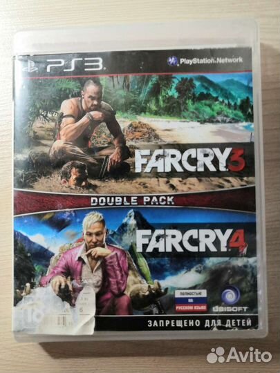 Far cry 3 + far cry 4 на PS3