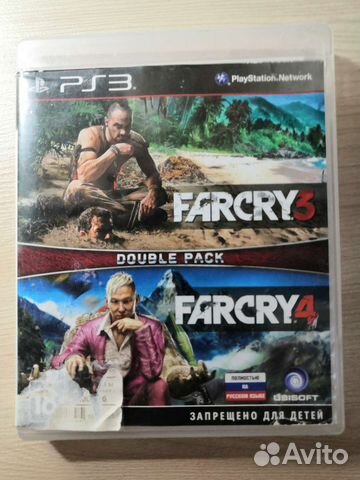 Far cry 3 + far cry 4 на PS3
