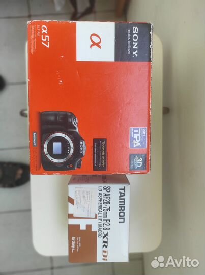 Sony slt a57 сони а57 и два объектива